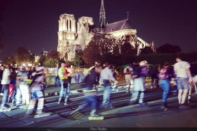 Découvrir la ville en roller