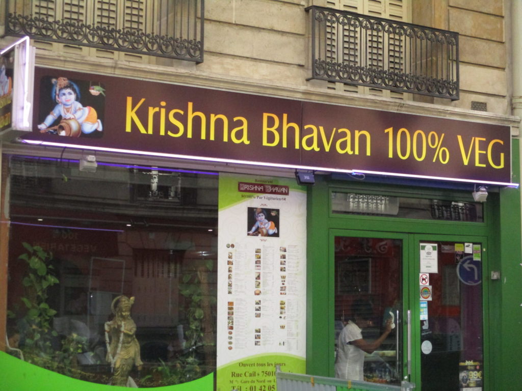 Krishna Bhavan - meilleurs restaurants indiens à Paris