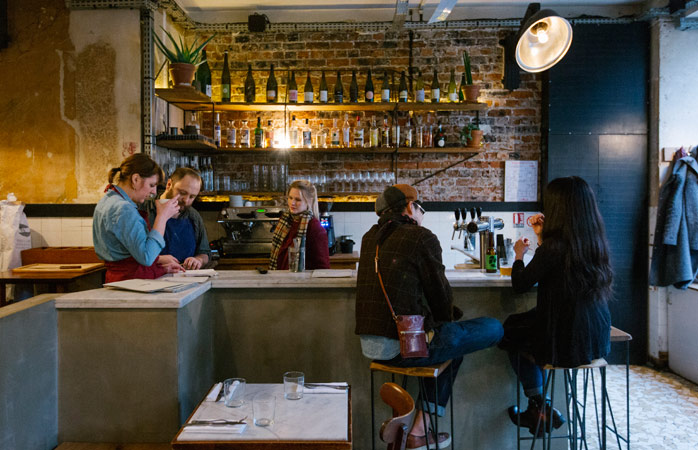 La cuisine du Jones est aussi fabuleuse que son intérieur design