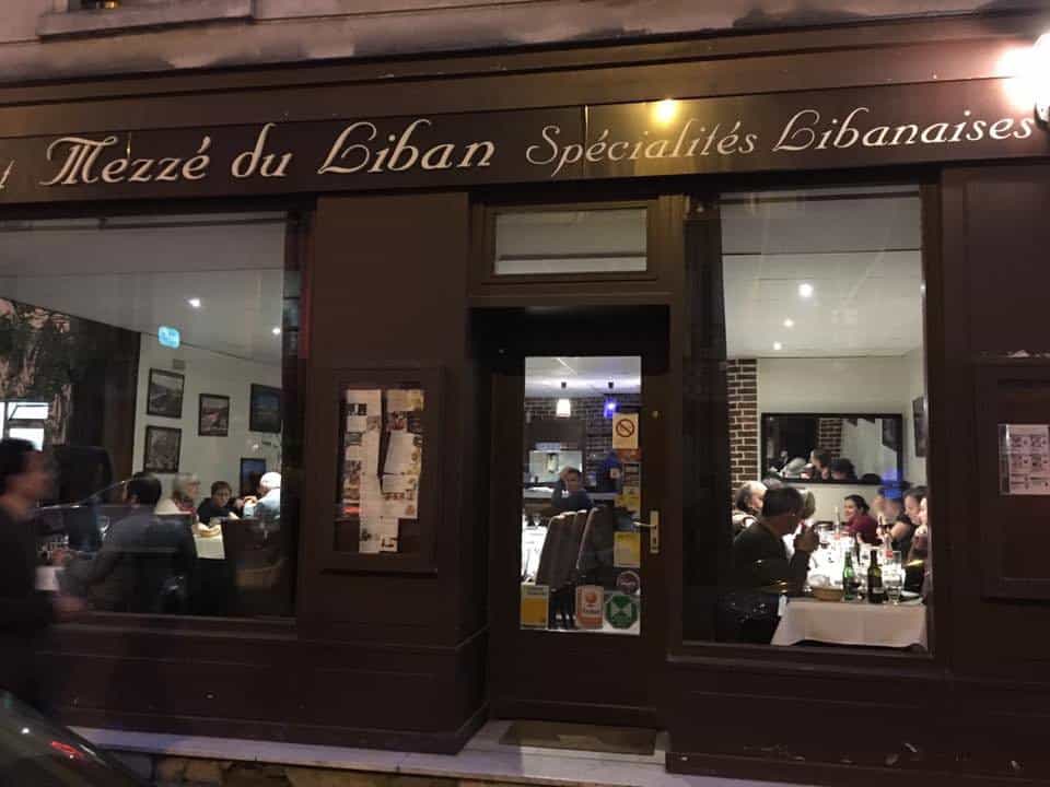 Mezze du Liban - meilleurs restaurants libanais à Paris
