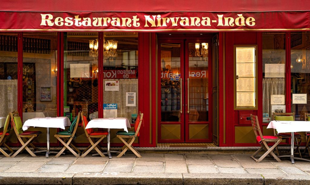 Nirvana - meilleurs restaurants indiens à Paris