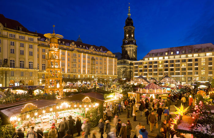 Le Striezelmarkt de Dresde est le plus ancien marché de Noël d’Allemagne