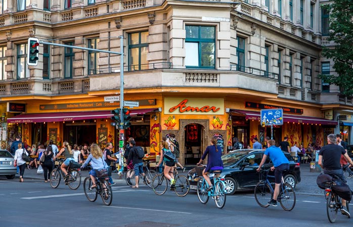 La vie animée de Friedrichshain - quartiers de Berlin