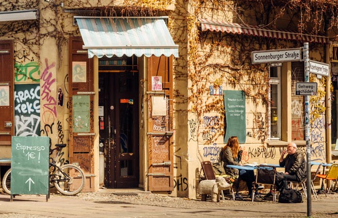 En dépit de son récent développement, le passé de Prenzlauer Berg se lit encore sur les façades de ses bâtiments - quartiers de Berlin