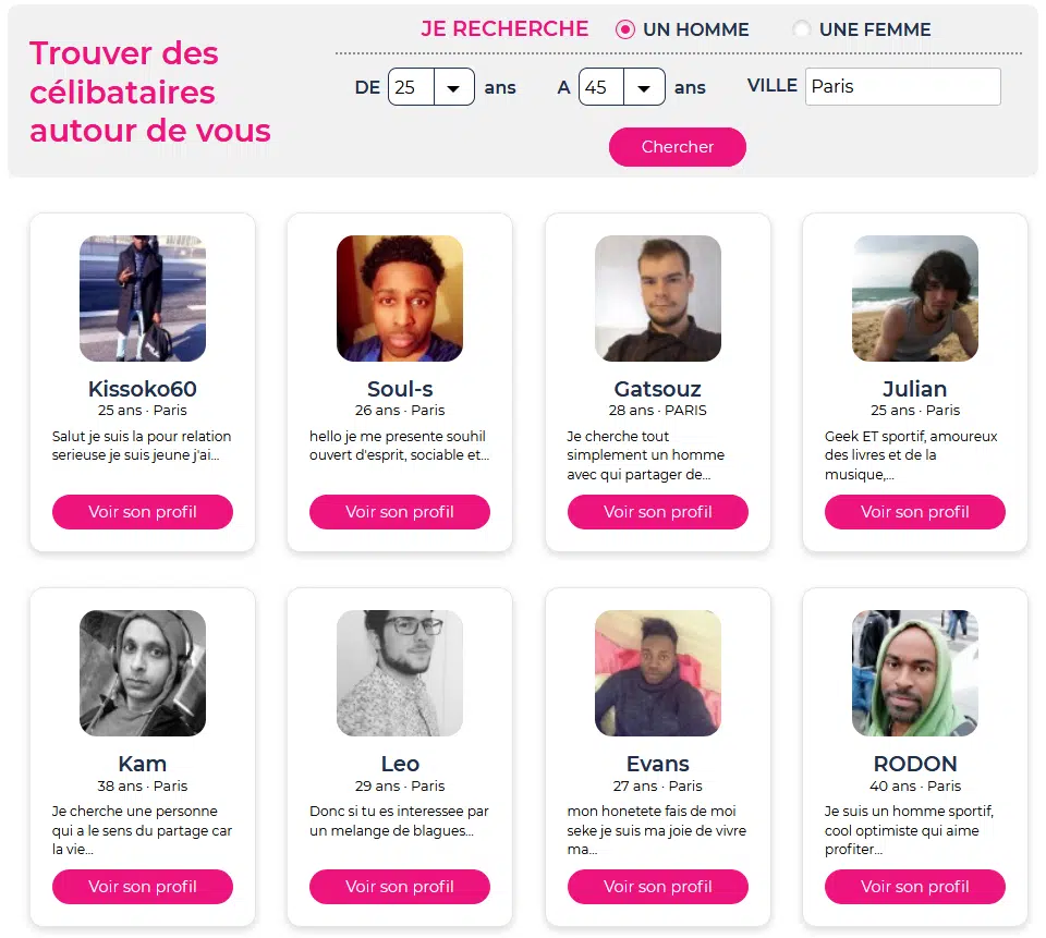rencontre gay profil