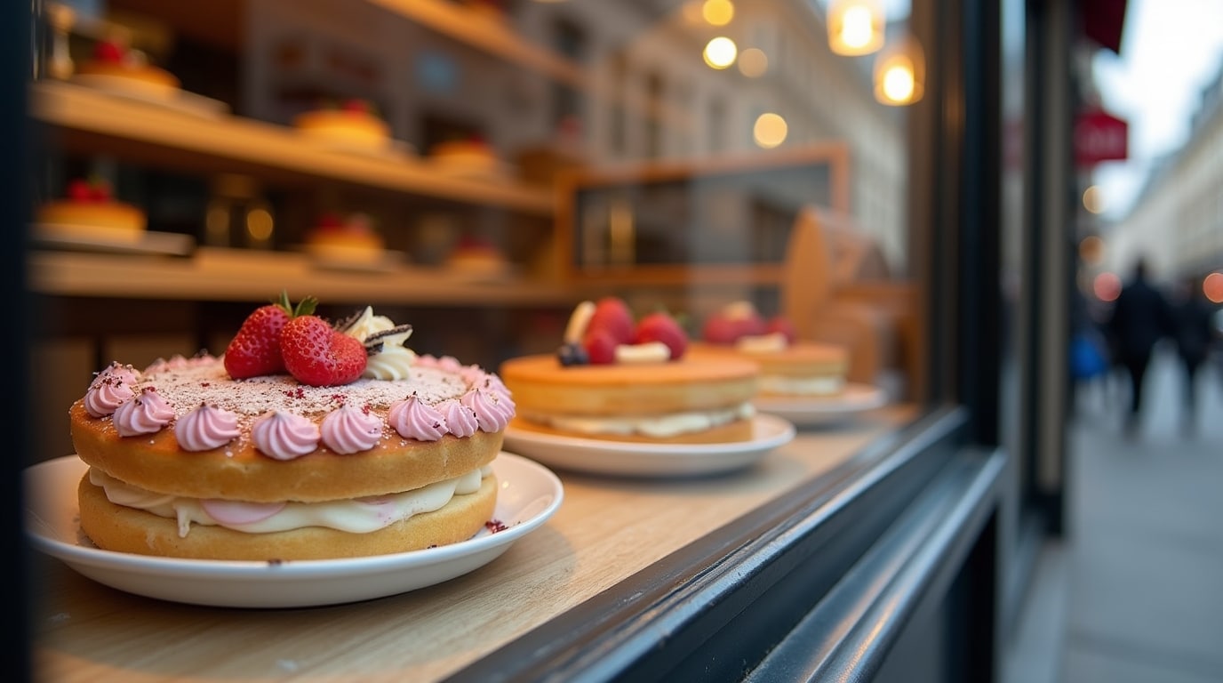 Patisserie trompe l'oeil Paris